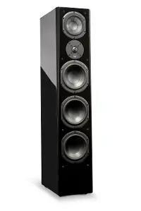 PRIME PINNACLE - PIANO GLOSS SVS Prime Pinnacle Floor Standing Speaker - Piano Gloss Black