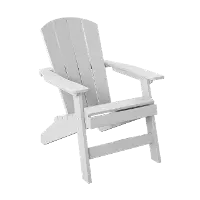 Polybird White Adirondak Chair