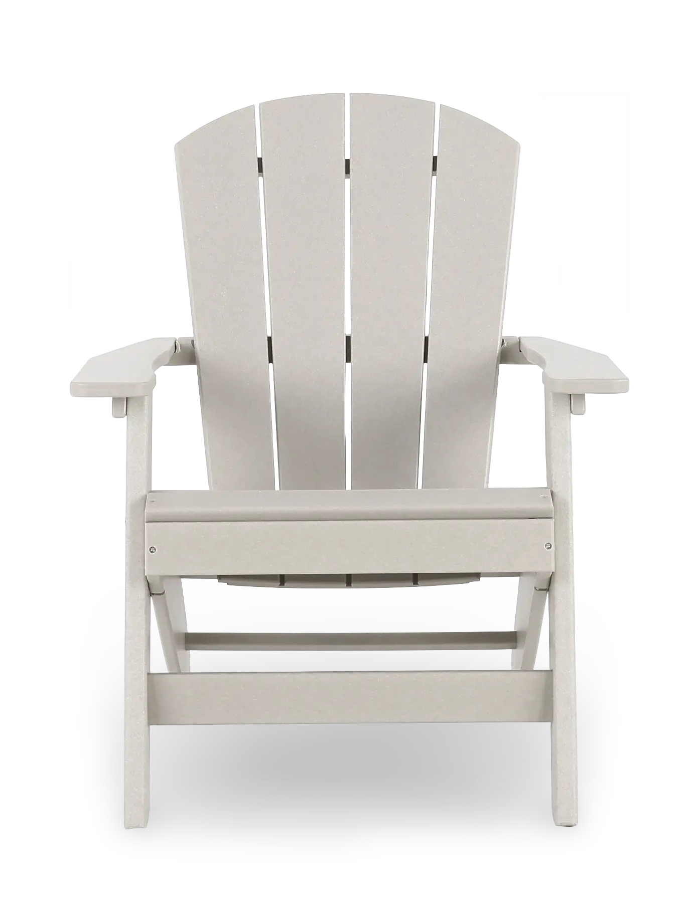 Polybird Gray Adirondak Chair-4