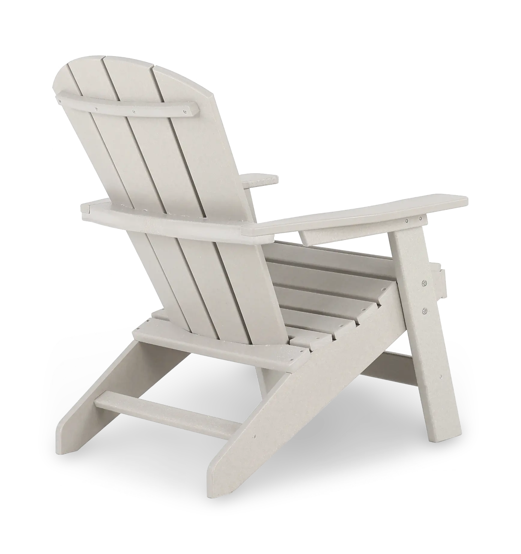 Polybird Gray Adirondak Chair-6