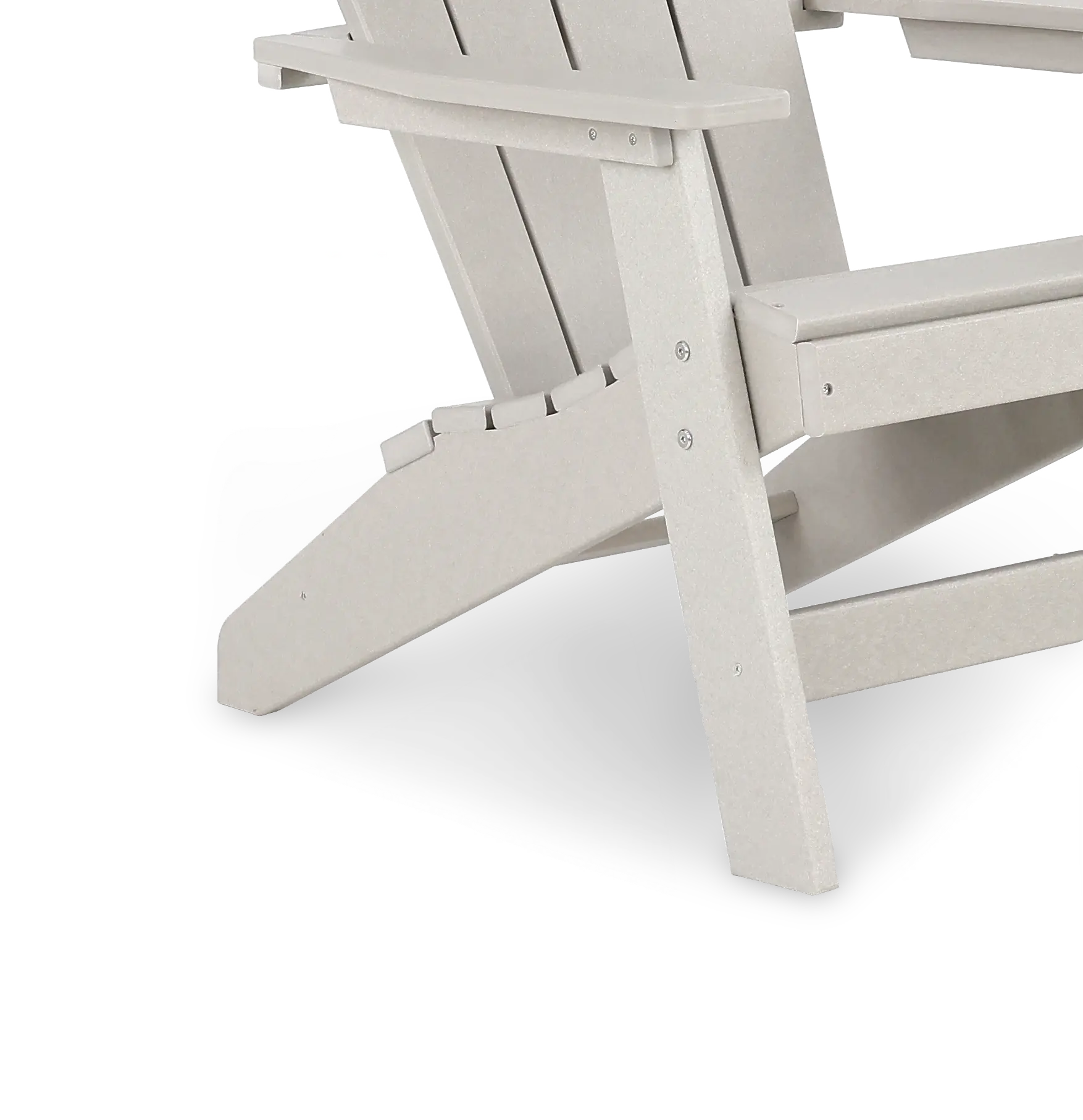 Polybird Gray Adirondak Chair-7