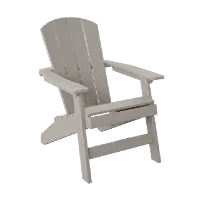 Polybird Beige Adirondak Chair