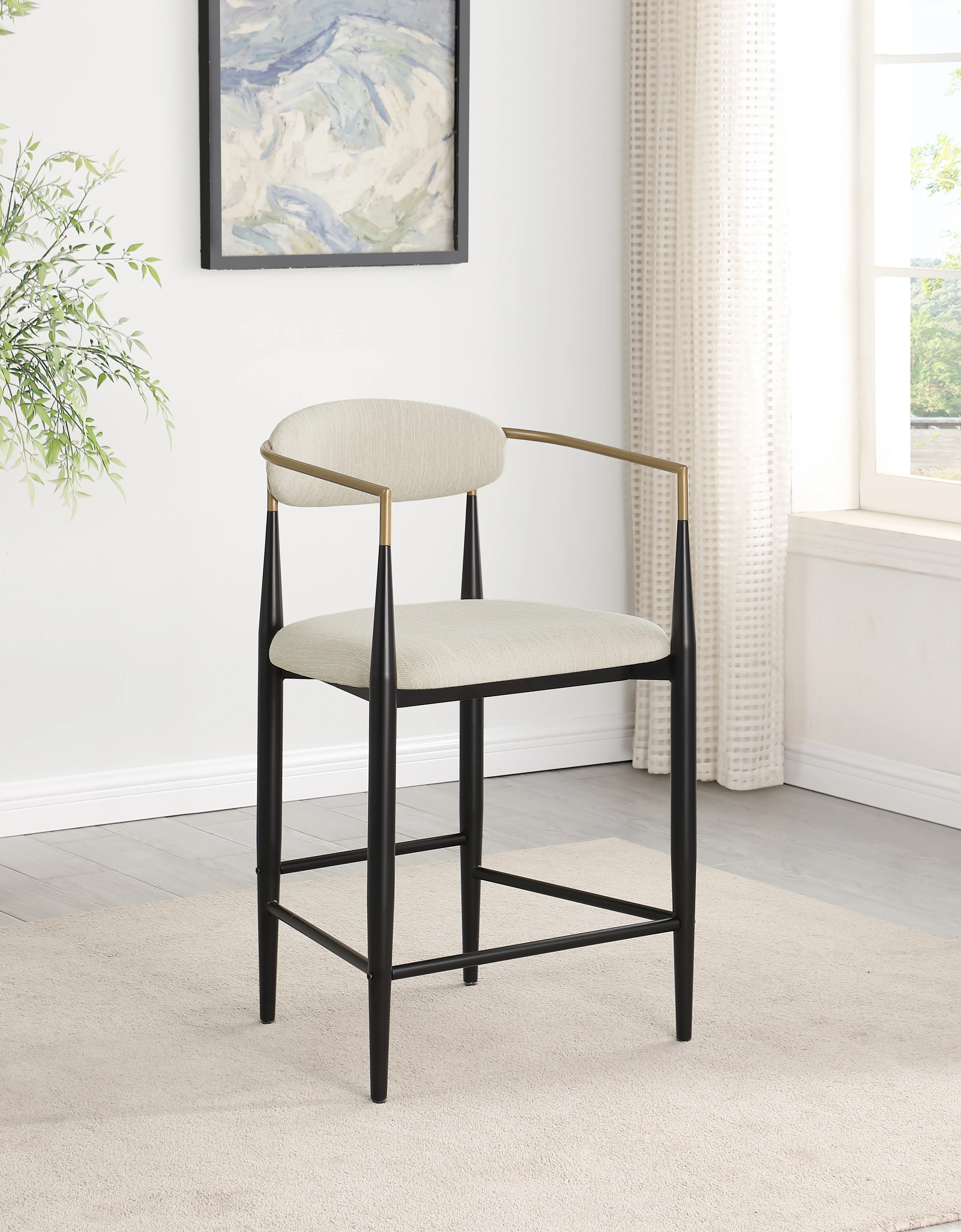 Belmont Light Beige Bar Stool-2