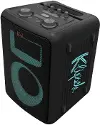 1073413 Klipsch Vegas Party Speaker – Black with Bluetooth, LED Light Show and Ultra Bass