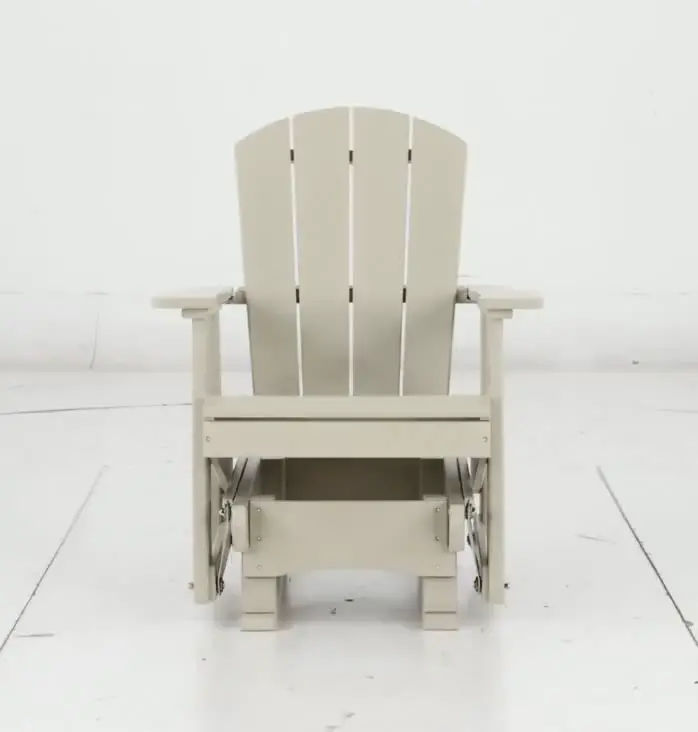 Polybird Beige Patio Glider-8