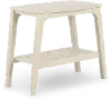 Polybird Beige Patio End Table
