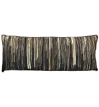 Black and Cream Duck Feather Pillow