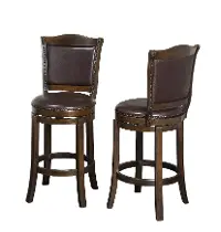 Sandler Brown Barstool, Set of 2