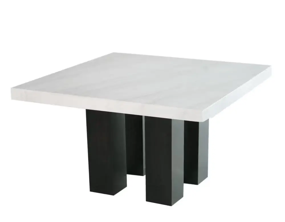 Artemis Marble and Black Counter Height Table-1