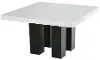 Artemis Marble and Black Counter Height Table