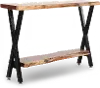 Live Edge Walnut Sofa Table