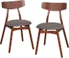 Armstrong Dark Gray Dining Chairs, Set of 2