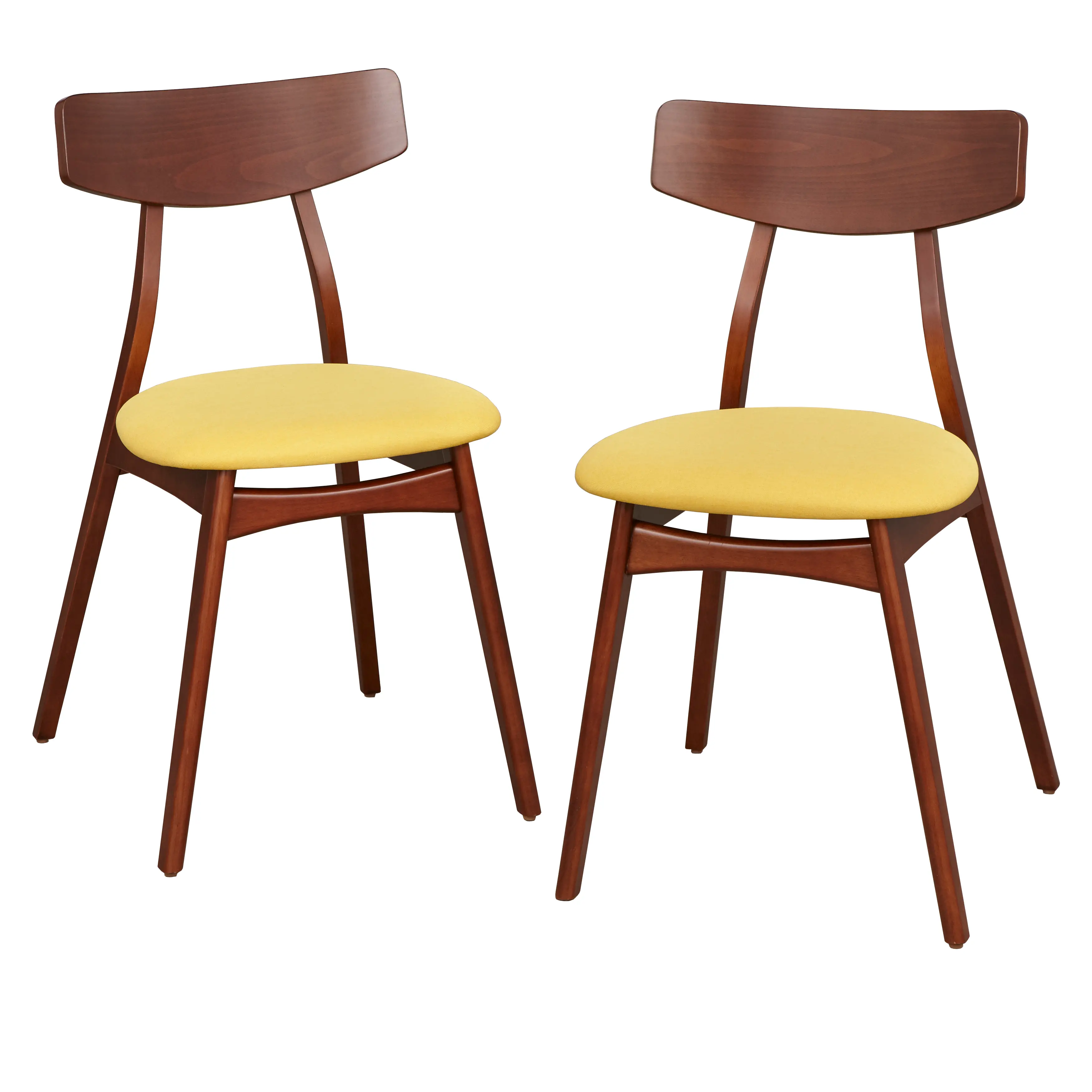 Armstrong Yellow Dining Chairs, Set of 2-1