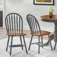 Eastwood Gray Dining Chairs, Set of 2