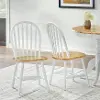 Eastwood White Dining Chairs, Set of 2