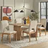 Jamie Beige Oak 5-Piece Dining Set