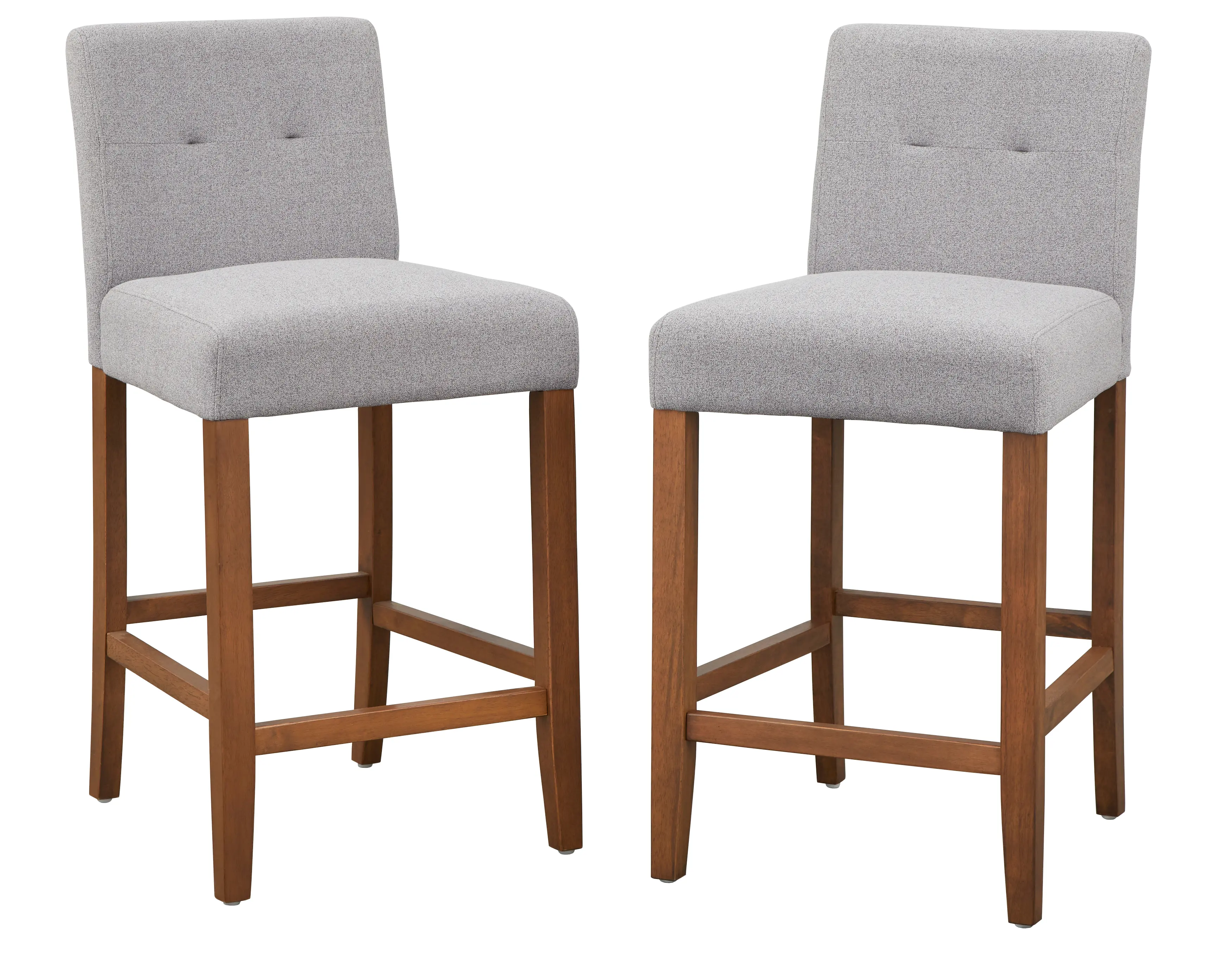Edgar Gray Counter Stool, Set of 2-1