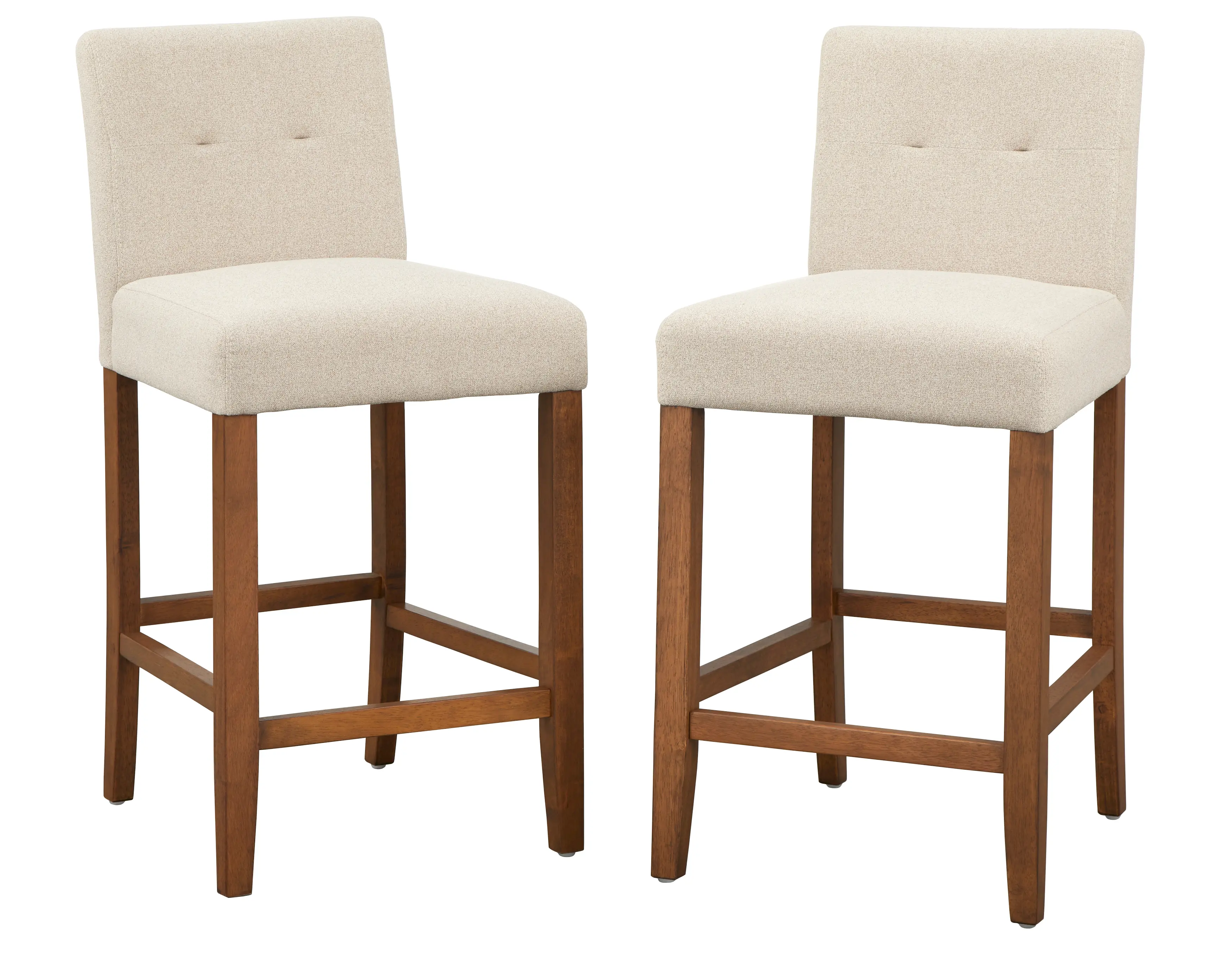 Edgar Beige Counter Stool, Set of 2-1
