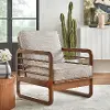 SYBIL ACCENT CHAIR BROWN