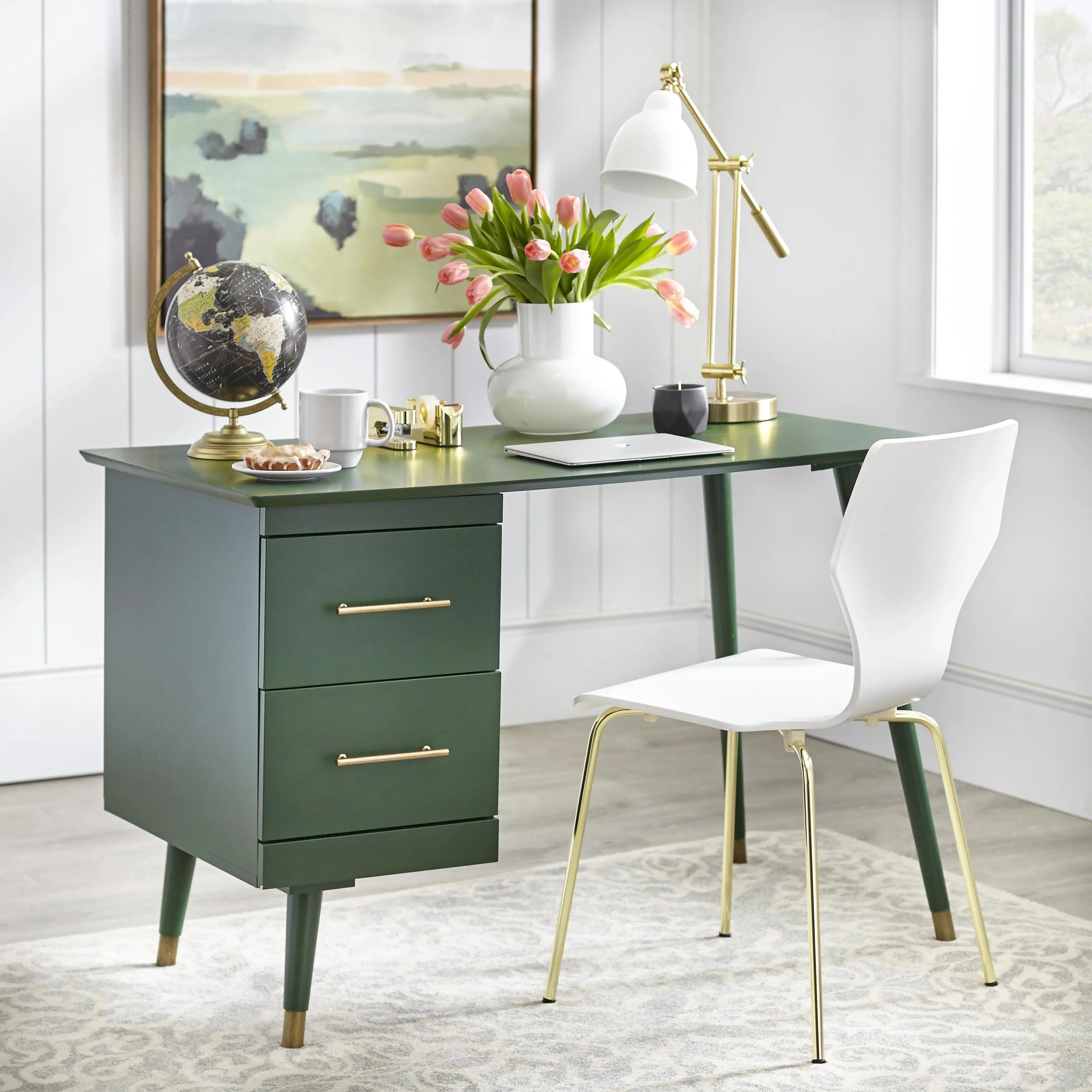 Kingsley Green Desk-1