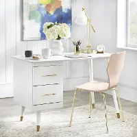 Kingsley White Desk