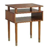 Robbie Walnut End Table