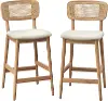 Darcy Oak Stools, Set of 2
