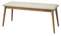 Darcy Light Oak Dining Bench