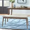 Darcy Walnut Dining Bench