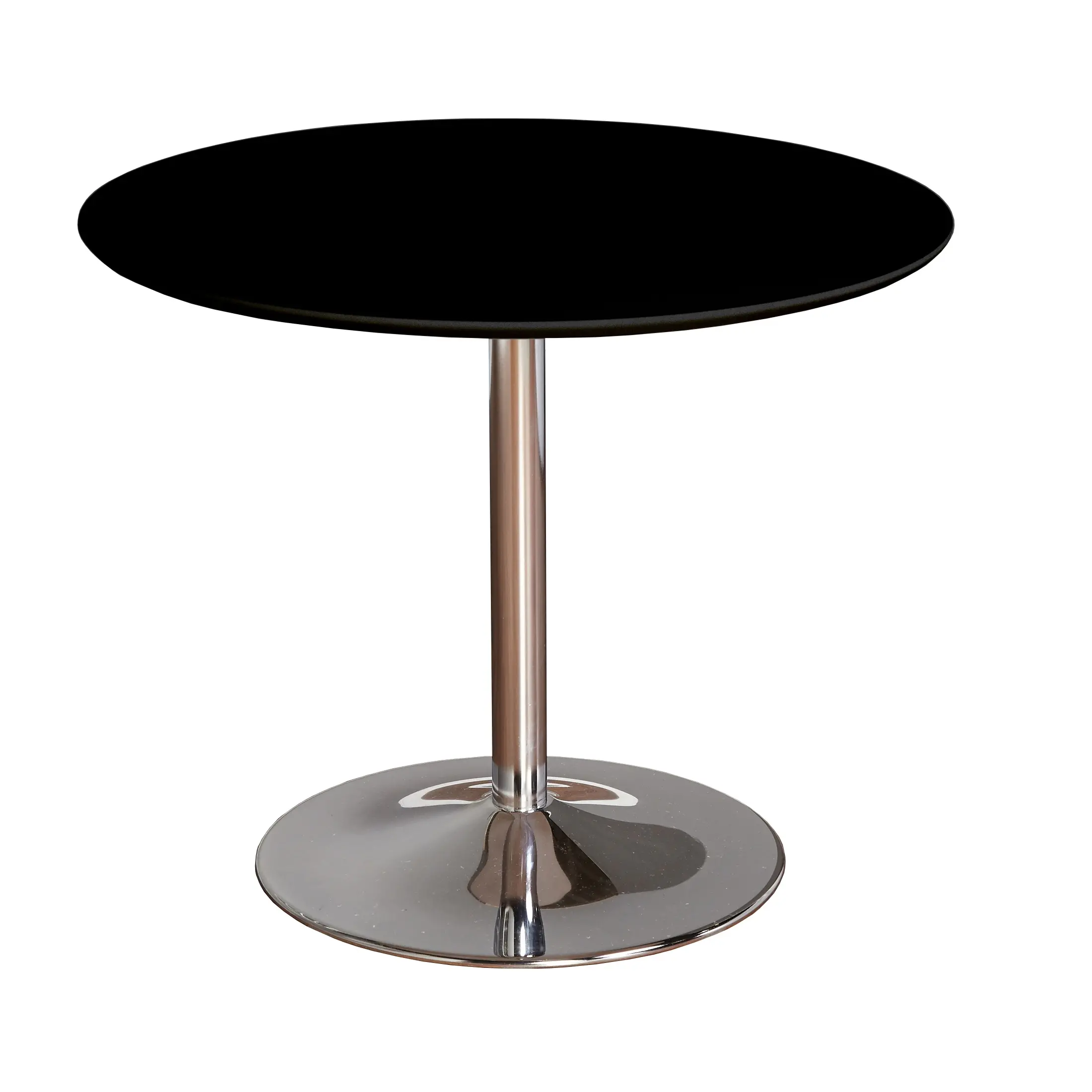 Pia Black and Chrome Dining Table-1