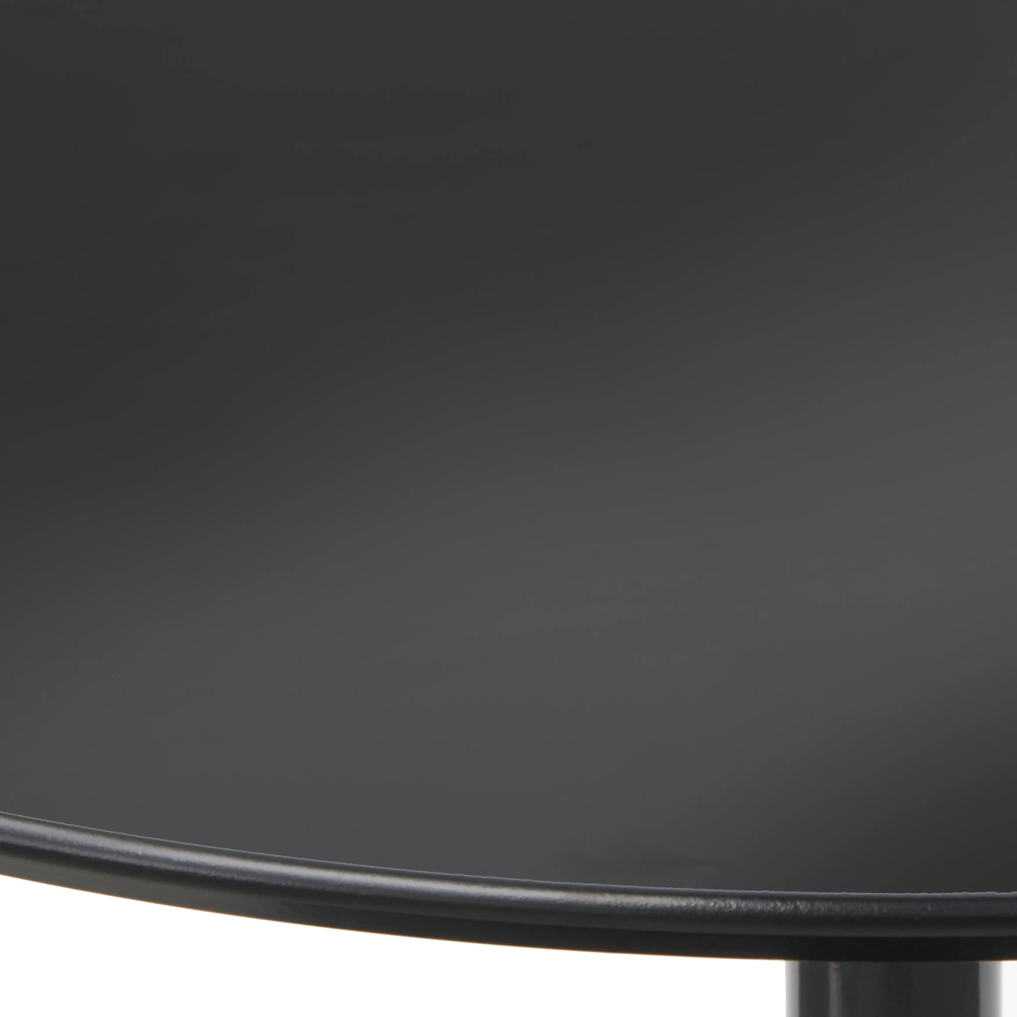 Pia Black and Chrome Dining Table-4