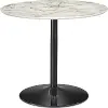 Pia White Marble Dining Table