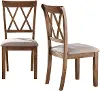 Paloma Brown Dining Chairs, Set of 2