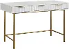 Alma White Desk