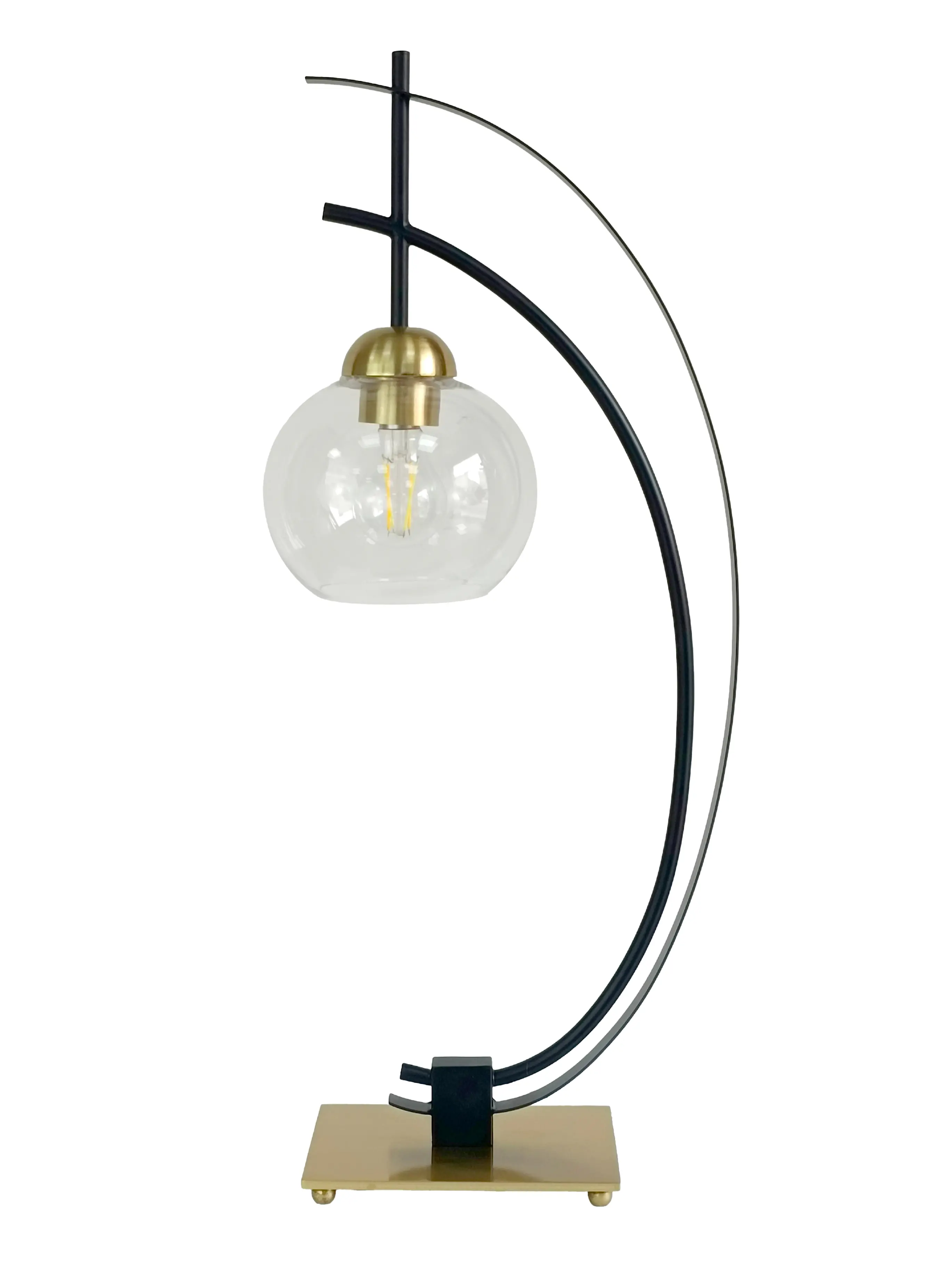 Eclipse Aura Gold and Black Table Lamp-1