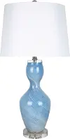 Azure Art Blue and White Table Lamp