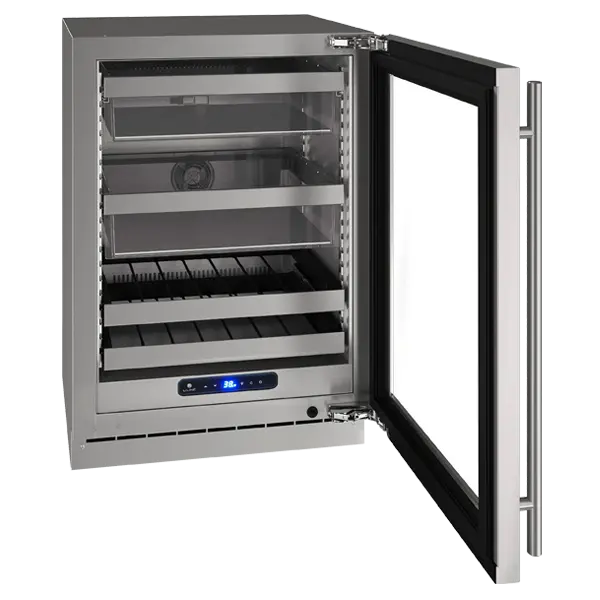 UHBV024-SG01A U-Line 24  Beverage Refrigerator - Stainless Steel-4