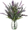 11  Lavender in Glass Vase