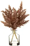 11  Pampas in Glass Vase