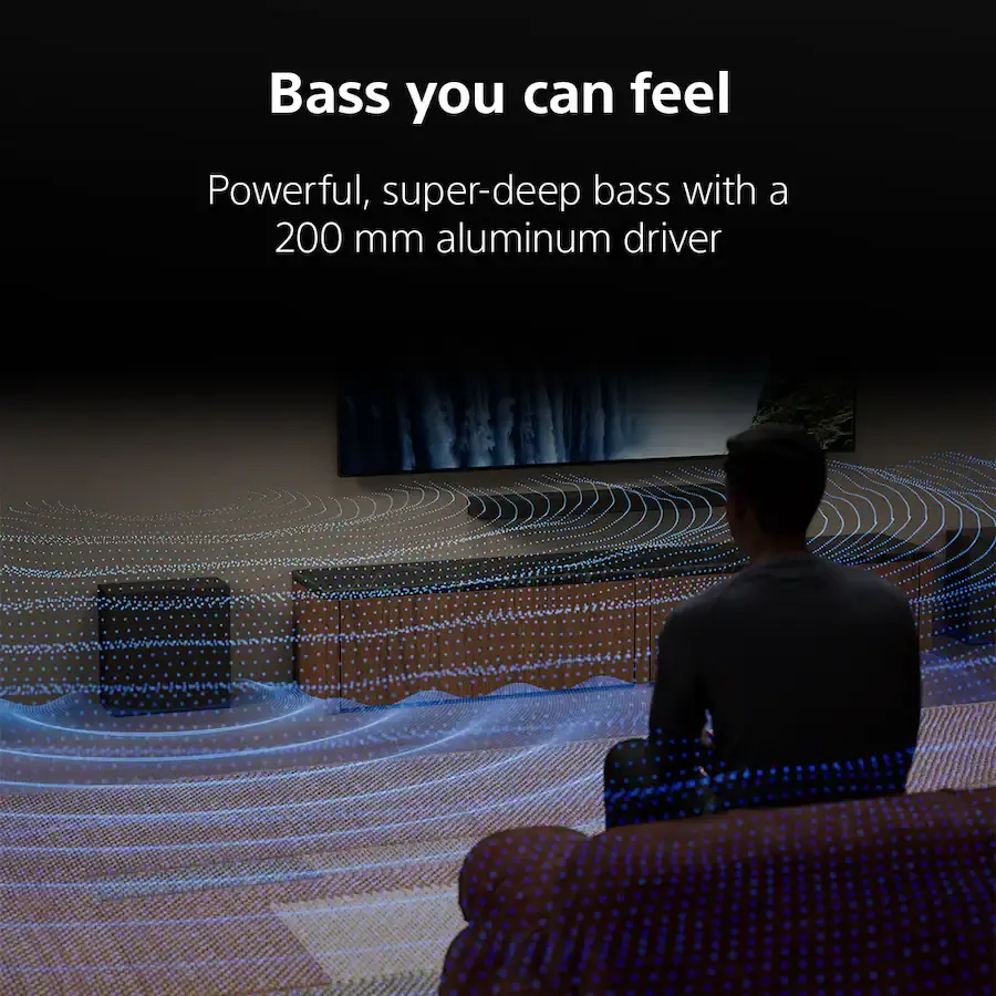 SASW8 Sony Bravia Black Sub 8 Wireless Theater Subwoofer-2