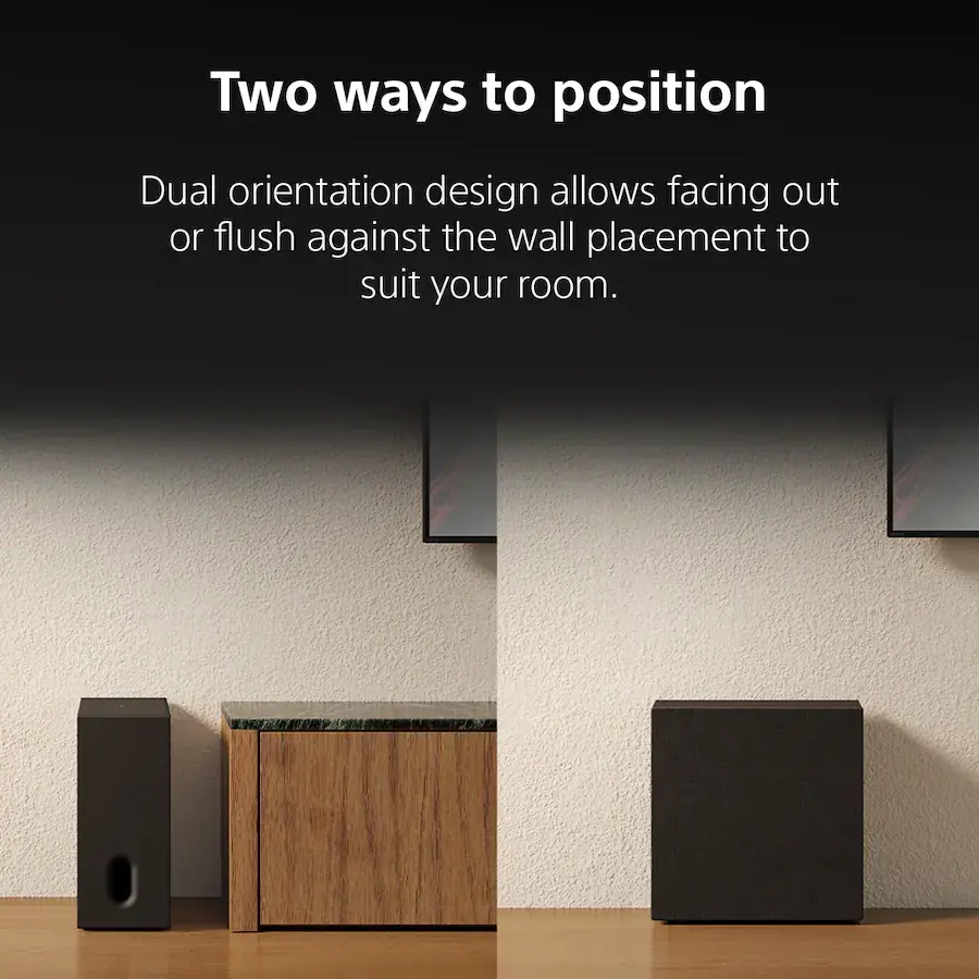 SASW8 Sony Bravia Black Sub 8 Wireless Theater Subwoofer-9