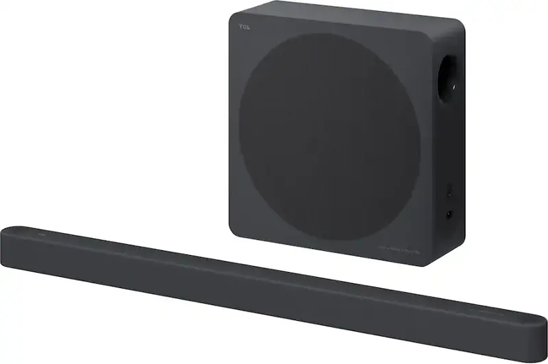 TCL A65K 3.1.2 Channel Designer Series Soundbar with Wireless Subwoofer