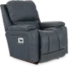 10X530/RW/BL211786 Greyson Blue Power Rocker Recliner with Headrest and Lumbar