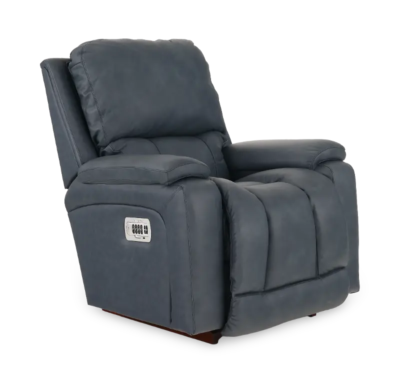 Greyson Blue Power Rocker Recliner with Headrest and Lumbar