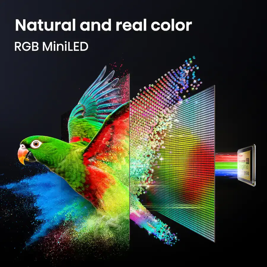 Hisense 75  Class UR8 Series RGB MiniLED 4K Google Smart TV-10