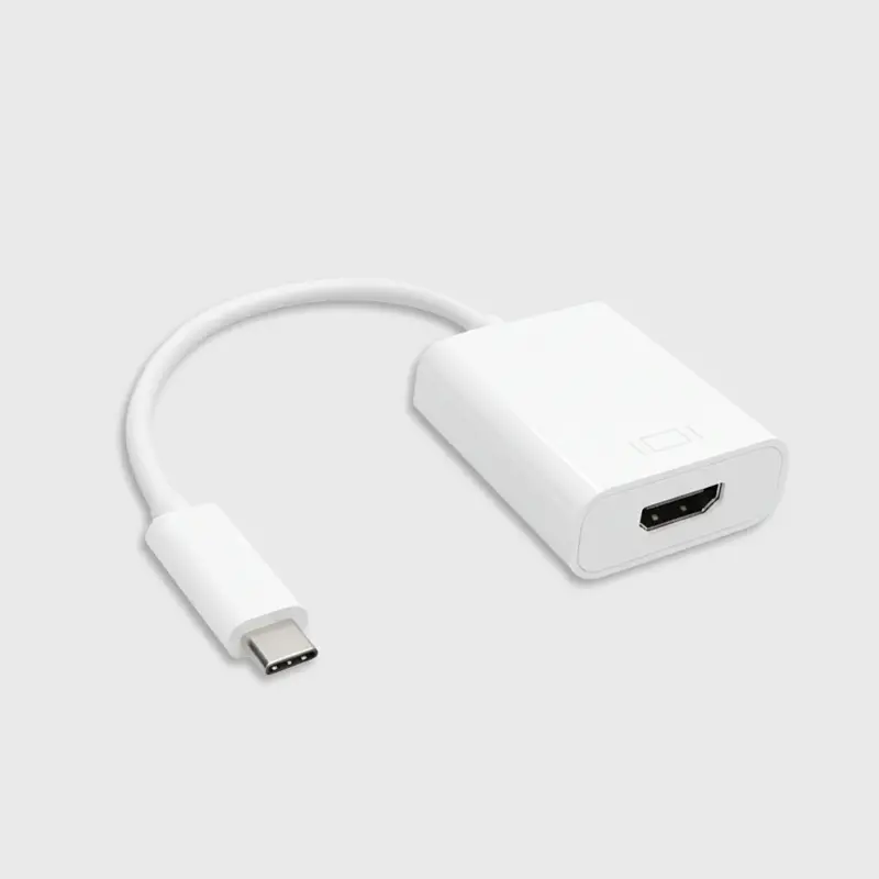 Rockstone White USB-C to HDMI Adapter