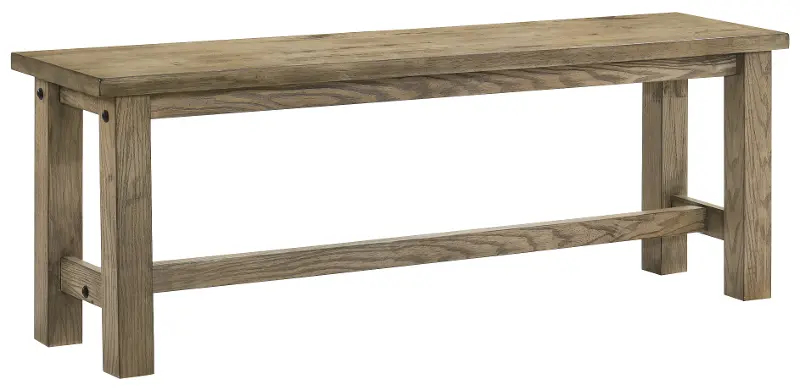 Cardova Vineyard Oak Dining Bench