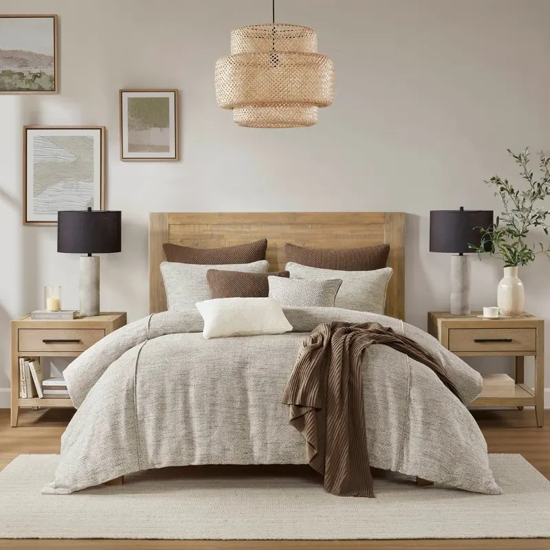 Sandstorm Madison Park Queen 8 Piece Comforter Set