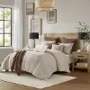 Sandstorm Madison Park King 9 Piece Comforter Set