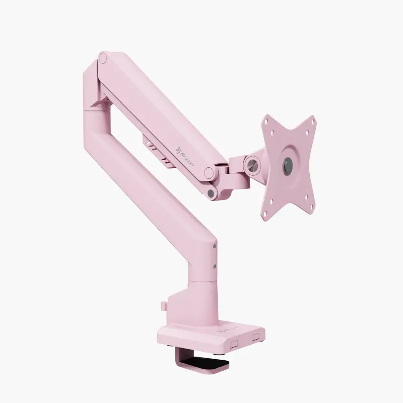 Arozzi Alzare Neo Pink Single Gas Spring Monitor Arm